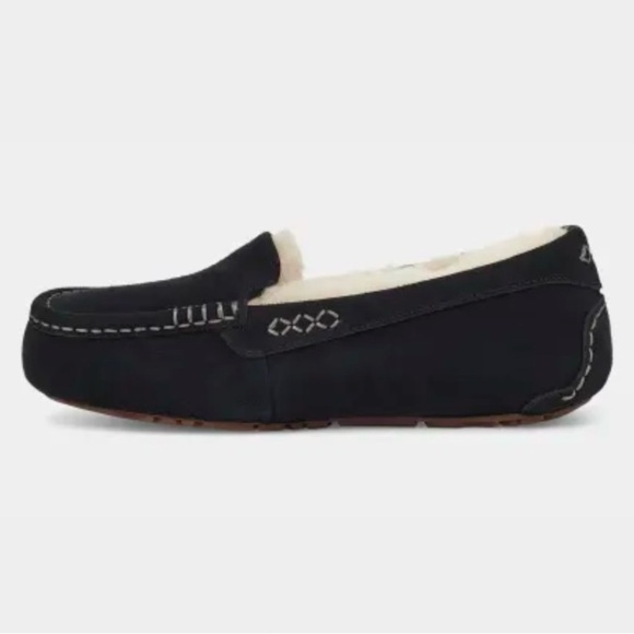 UGG Ansley Slippers, Size 7, Women’s, Black, NIB - Picture 3 of 7